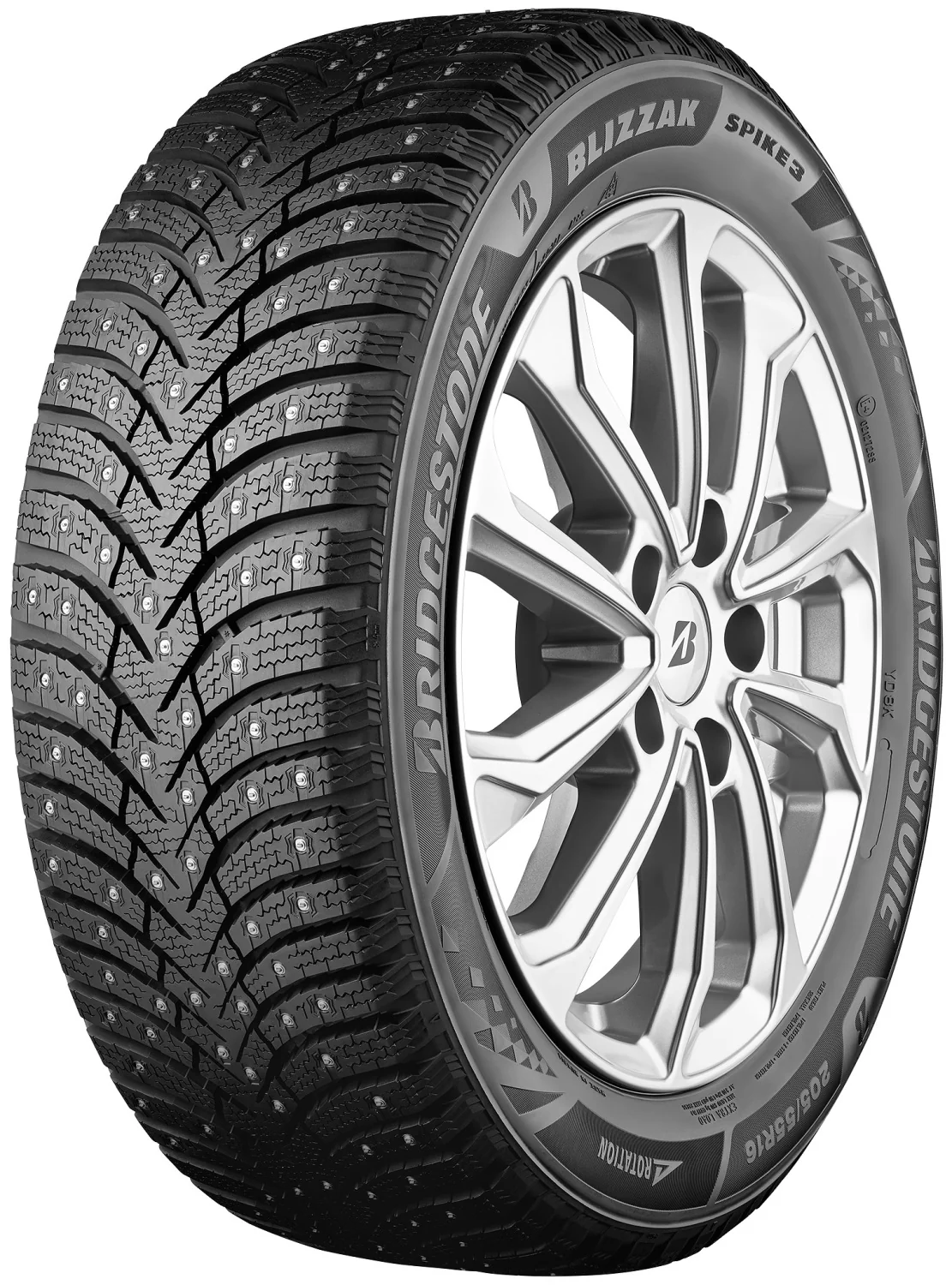 4cdac82e180a_jF2FNQD BRIDGESTONE 225/60R18 104T Blizzak Spike 3 XL studded - Image 1