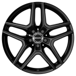 MAK Aurum 8x19 5x112 ET40 CB66.6 Gloss Black Mirror Ring