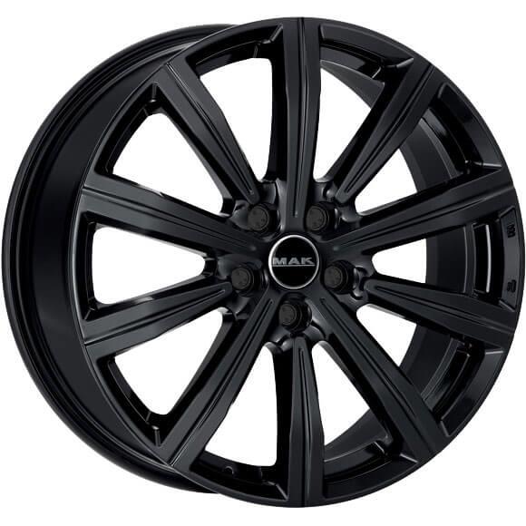 latakko-3926-2 MAK Birmingham 9.5x22 5x120 ET42 CB72.6 Gloss Black - Image 1