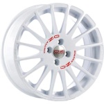 OZ Racing Superturismo GT 6x14 4x100 ET36 CB68.1 Race White Red Lettering