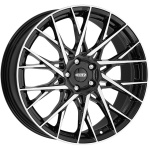 Dotz Fuji dark 8x18 5x112 ET44 CB57.1 Black/polished