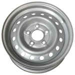 SRW Steel Trailer Silver 4x13 4x100 ET30 CB57.1