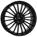 Brock B24 8x18 5x105 ET38 CB56.6 Schwarz Glanz (SG)