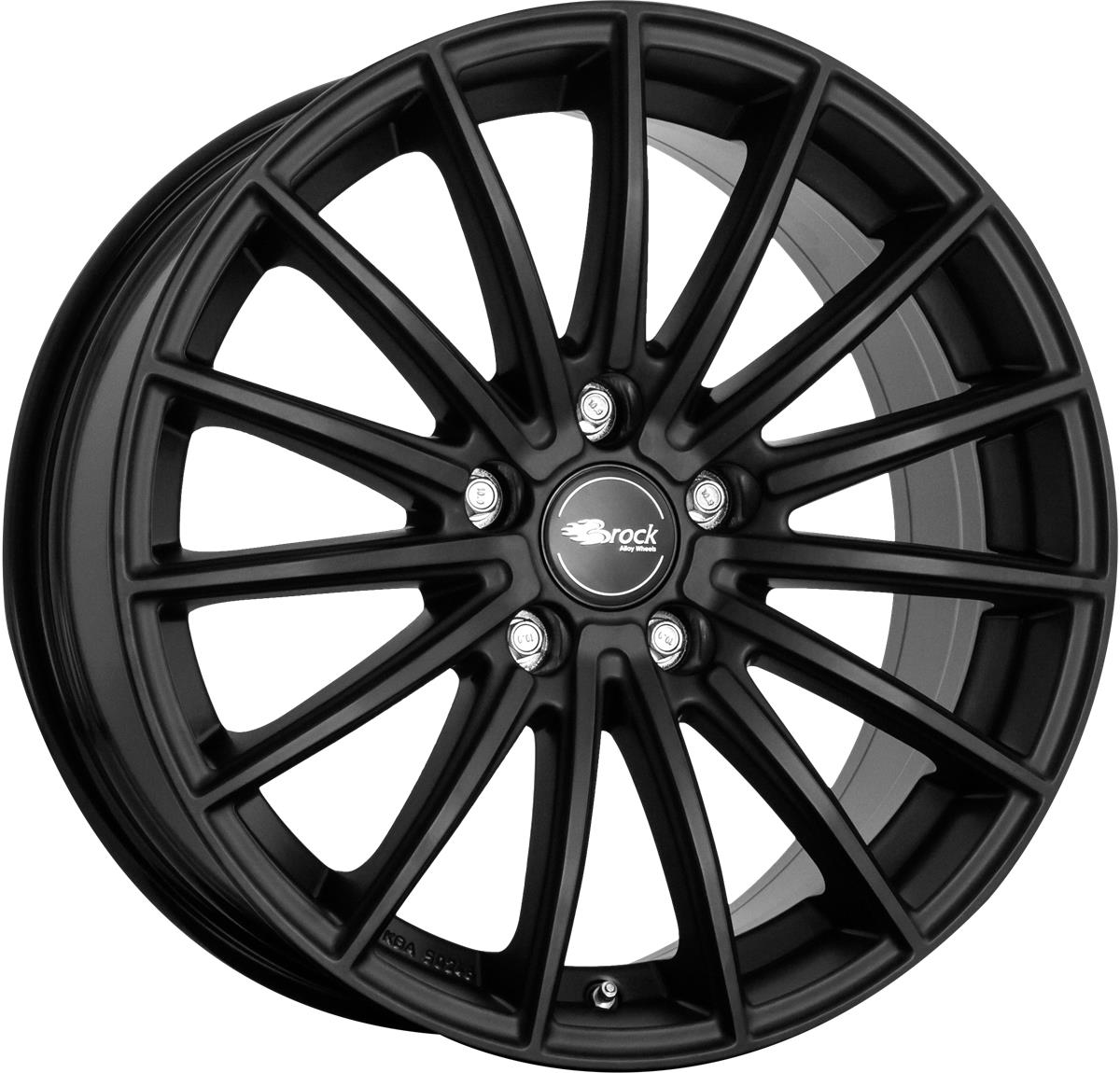 latakko-8199 Brock B36 8.5x19 5x112 ET30 CB66.6 Satin Black Matt (SBM) - Image 1