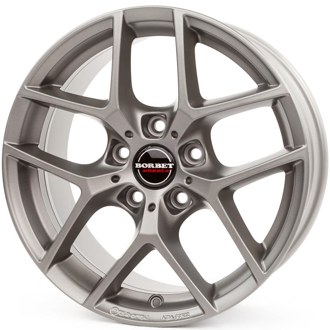 latakko-9911 Borbet Y 8.5x19 5x108 ET48 CB72.6 titan matt - Image 1