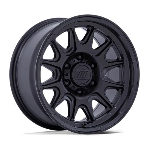 statusfalgar-10704 Pro Comp PA200 PULSE MATTE BLACK 8x17 6x139.7 ET20 CB106.1 Must - Pilt 1