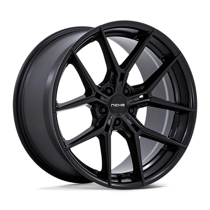 statusfalgar-11083-1 NICHE 1PC NC279 PRODIGY 5 MATTE BLACK 8.5x19 5x112 ET35 CB72.56 Must - Pilt 1