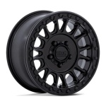 KMC Powersports KS239 IMPACT UTV BEADLOCK SATIN BLACK 7x15 4x137 ET10 CB96 Must
