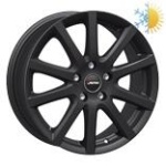 AUTEC SKANDIC Matt Black 7x17 5x100 ET46