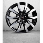Borbet CW5 Matt Black Polished 6x16 5x130 ET68