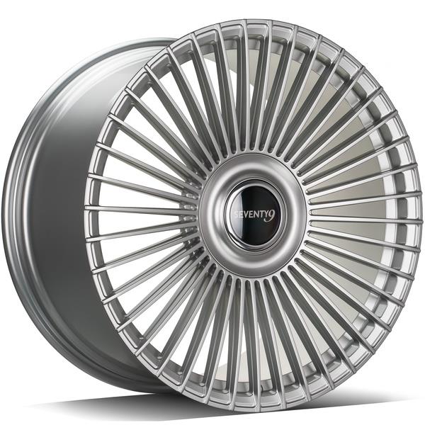 statusfalgar-15697 seventy9 MF.2 silver 10x22 5x112 ET50 CB66.6 Hall / Hõbedane - Pilt 1