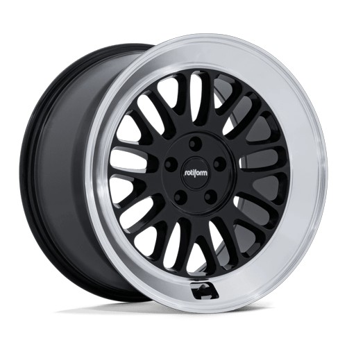 statusfalgar-16527-7 Rotiform RC214 SCP GLOSS BLACK W/ DIAMOND CUT LIP 10.5x19 5x114.3 ET35 CB72.56 Must - Image 1