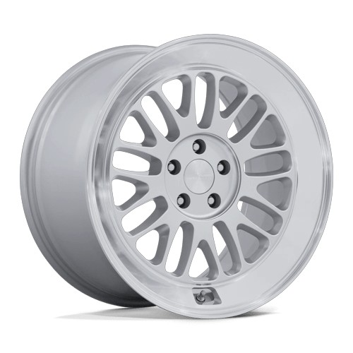 statusfalgar-16530-7 Rotiform RC214 SCP GLOSS SILVER W/ DIAMOND CUT LIP 8.5x18 5x100 ET35 CB56.15 Hall / Hõbedane - Image 1