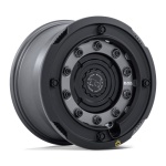 Black Rhino Hard Alloys BR027 ARX GUN BLACK W/ MATTE BLACK RING 8x17 ET32 CB95.1 Must