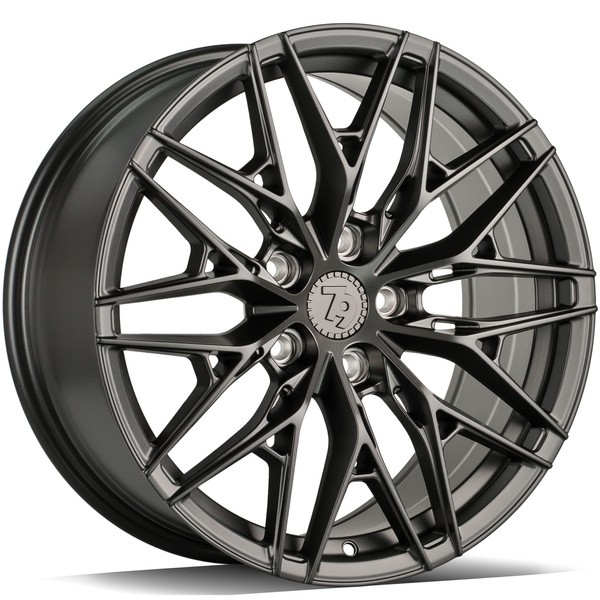statusfalgar-16609-3 seventy9 SCF-1 Half Grey Matt 9x20 5x112 ET30 CB66.6 Hall / Hõbedane - Pilt 1