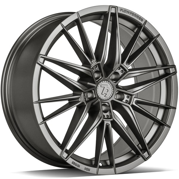 statusfalgar-16628-11 seventy9 SSF-5 Half Grey Matt 8.5x20 5x112 ET40 CB66.6 Hall / Hõbedane - Image 1
