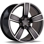 Carbonado Lavish Black Front Polished 9.5x21 5x130 ET46 CB71.6 Other