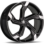 Carbonado Superstar Black Front Polished 10x23 5x112 ET15 CB66.45 Other