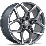 Carbonado Monster Matt Anthracite Front Polished 8x18 5x112 ET40 CB57.1 Kroom / Poleeritud