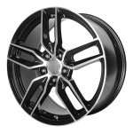 OE CREATIONS PR160 Gloss Black with Machined Spokes 10x19 5x120.65 ET78 CB70.3 Must