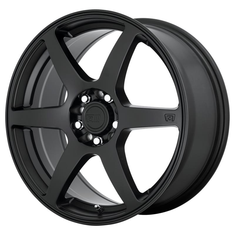 statusfalgar-3511 MOTEGI MR143 Satin Black 8x18 ET35 CB74.1 Must - Pilt 1