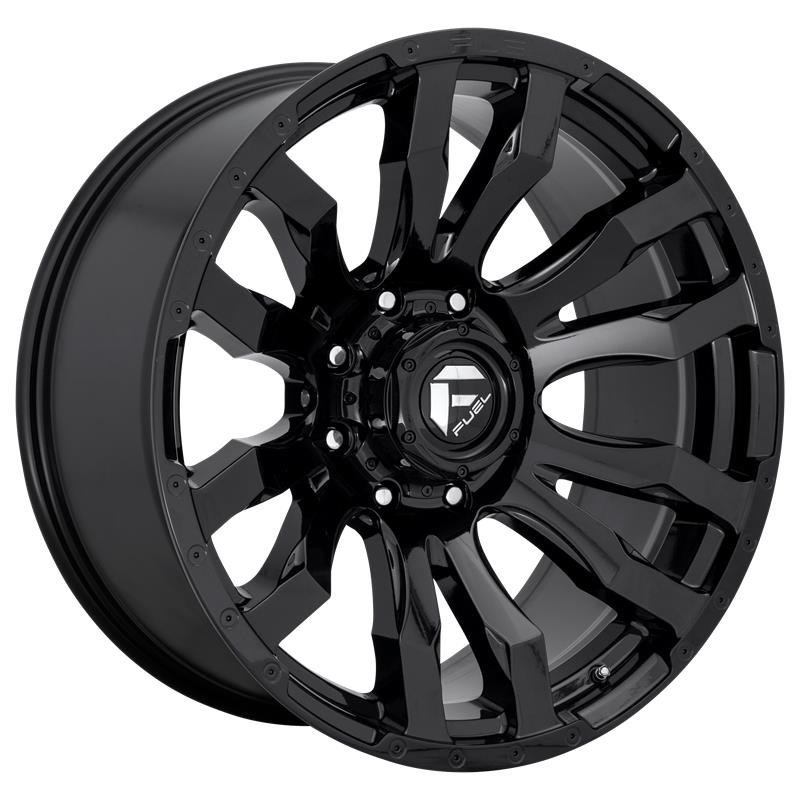statusfalgar-3589 FUEL 1PC FC675 GLOSS BLACK 9x20 6x139.7 ET20 CB106.1 Must - Image 1