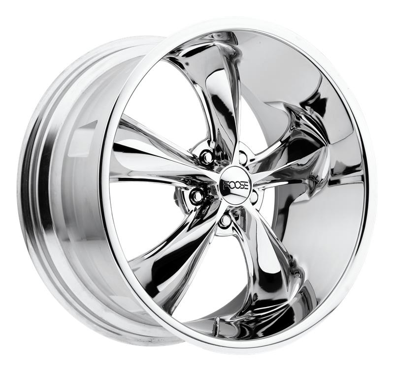statusfalgar-3655-2 FOOSE 1PC OC105 CHROME PLATED 8.5x20 5x120.65 ET7 CB72.56 Kroom / Poleeritud - Pilt 1