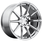 NICHE 1PC NC148 CHROME PLATED 8.5x19 5x120 ET35 CB72.56 Kroom / Poleeritud