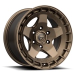 FUEL 1PC FC735 Matte Bronze 9x20 5x127 ET1 CB71.5 Kuldne / Pronks