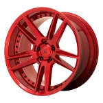 ASANTI BLACK AB33 Candy Red 10.5x20 5x114.3 ET38 CB72.6 Red