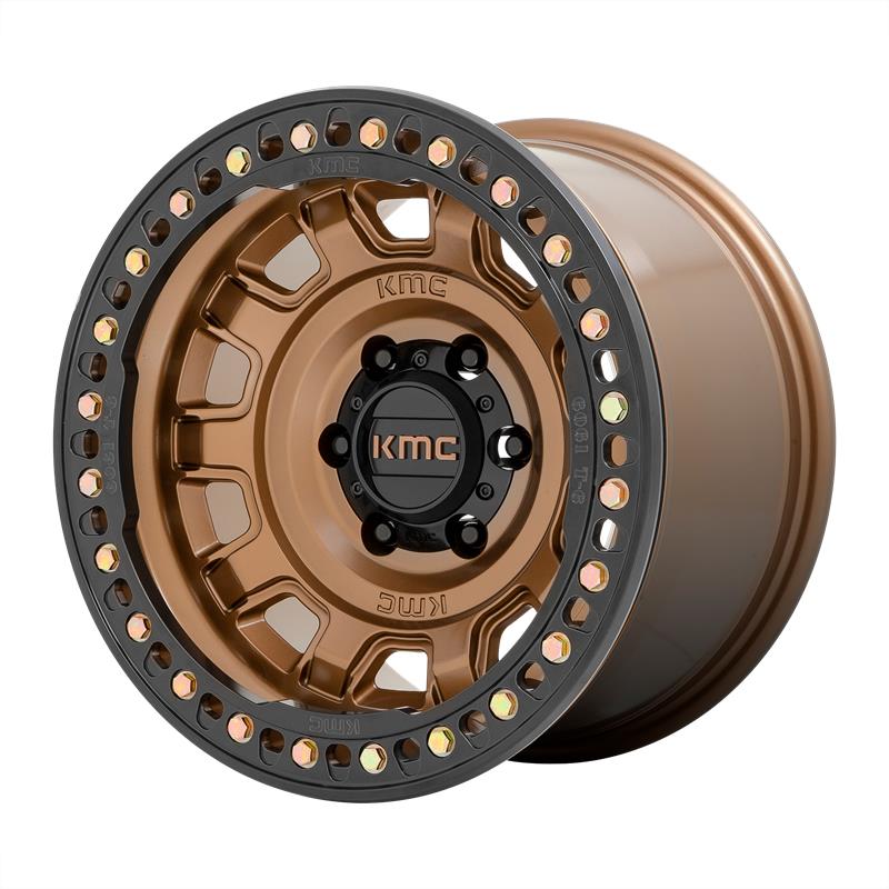 statusfalgar-4376 KMC KM236 Matte Bronze 9x17 8x170 ET-38 CB125.1 Kuldne / Pronks - Pilt 1