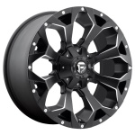 FUEL 1PC D546 ASSAULT MATTE BLACK MILLED 9x20 6x114.3 ET1 CB78.1 Must