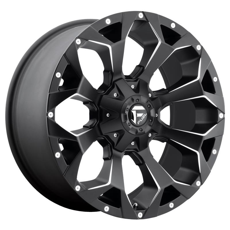 statusfalgar-4669 FUEL 1PC D546 ASSAULT MATTE BLACK MILLED 9x20 6x114.3 ET1 CB78.1 Must - Image 1