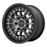 KMC KM719 CANYON SATIN BLACK W/ GRAY TINT 8x16 6x139.7 ET0 CB106.1 Must