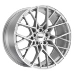 TSW SEBRING SILVER W/  MIRROR CUT FACE 8.5x18 5x108 ET42 CB72.1 Hall / Hõbedane