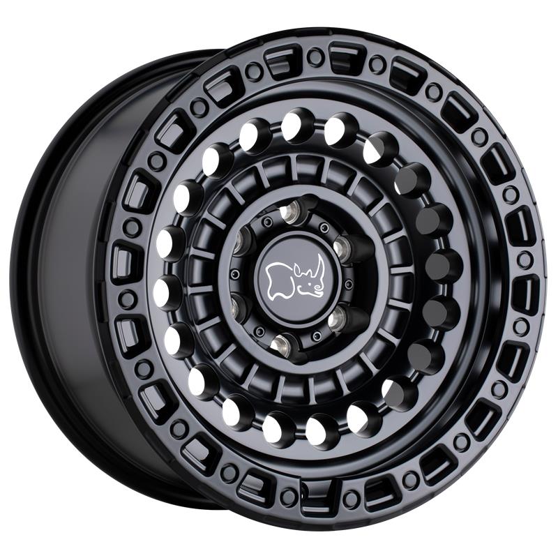 statusfalgar-6313-1 BLACK RHINO SENTINEL MATTE BLACK 9.5x20 8x170 ET-18 CB125.1 Must - Pilt 1