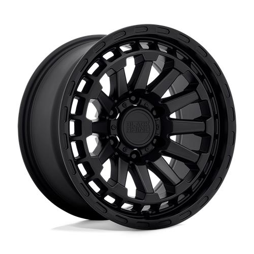 statusfalgar-6769 BLACK RHINO RAID MATTE BLACK 8.5x17 5x127 ET-18 CB71.5 Must - Pilt 1