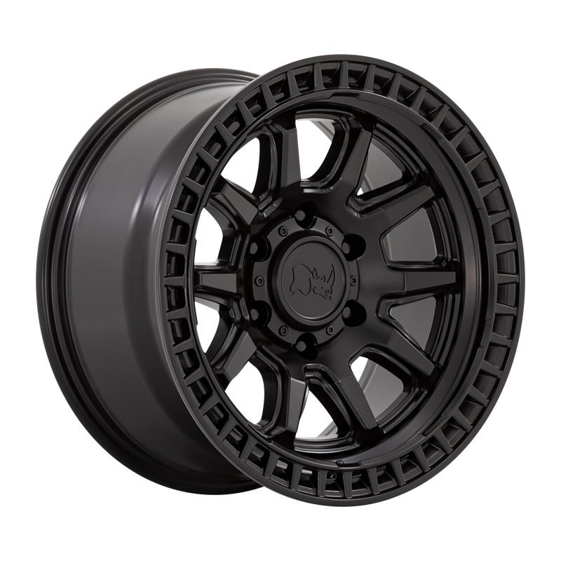 statusfalgar-7408 BLACK RHINO CALICO MATTE BLACK 8.5x17 5x127 ET34 CB71.5 Must - Image 1