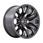 FUEL 1PC D803 FLAME GLOSS BLACK MILLED 12x20 5x127 ET-44 CB71.5 Must