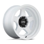 KMC KM728 LOBO GLOSS WHITE 9x17 5x127 ET-38 CB71.5 Other