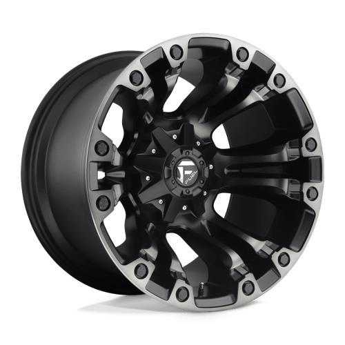 statusfalgar-9019-3 FUEL 1PC D851 VAPOR MATTE BLACK GRAY TINT 9x18 ET-12 CB78.1 Must - Pilt 1