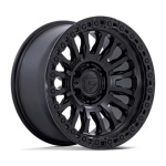 FUEL 1PC FC857 RINCON MATTE BLACK W/ GLOSS BLACK LIP 9x20 8x165.1 ET20 CB125.1 Must