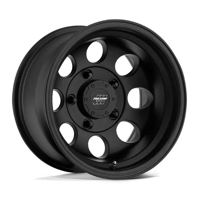 statusfalgar-9493 Pro Comp PA69 VINTAGE FLAT BLACK 9x17 8x165.1 ET-6 CB130.81 Must - Pilt 1