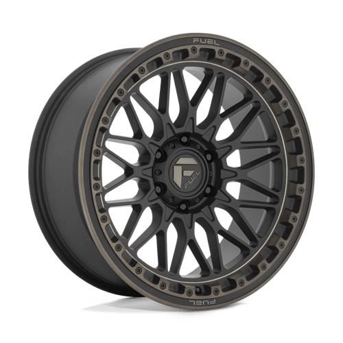 statusfalgar-9720 FUEL 1PC D759 TRIGGER MATTE BLACK DARK TINT 9x20 6x139.7 ET1 CB106.1 Must - Pilt 1