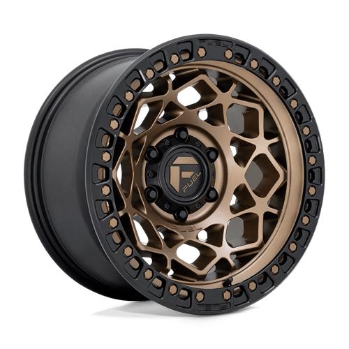 statusfalgar-9728-1 FUEL 1PC D785 UNIT BRONZE W/ MATTE BLACK RING 9x17 6x139.7 ET1 CB106.1 Other - Pilt 1