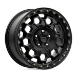 KMC KM545 TREK SATIN BLACK 8x17 5x108 ET38 CB72.56 Must