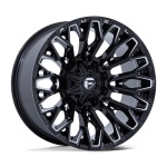 FUEL 1PC FC865 STRIKE GLOSS BLACK MILLED 10x22 8x165.1 ET-18 CB125.1 Must