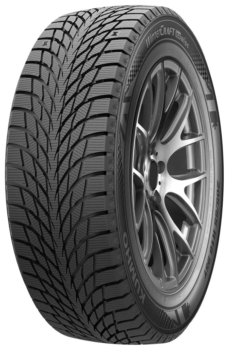 06df7e6600b5_rY6aOKx Kumho 185/60R15 88T WinterCraft ice Wi51 XL - Pilt 1