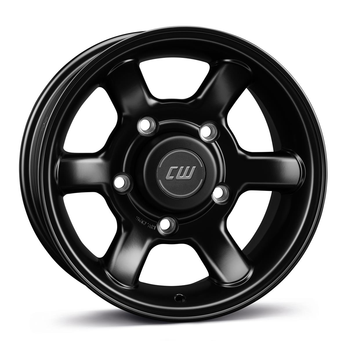 latakko-10712 Borbet CW 8x16 5x165.1 ET5 CB113 Black matt - Pilt 1