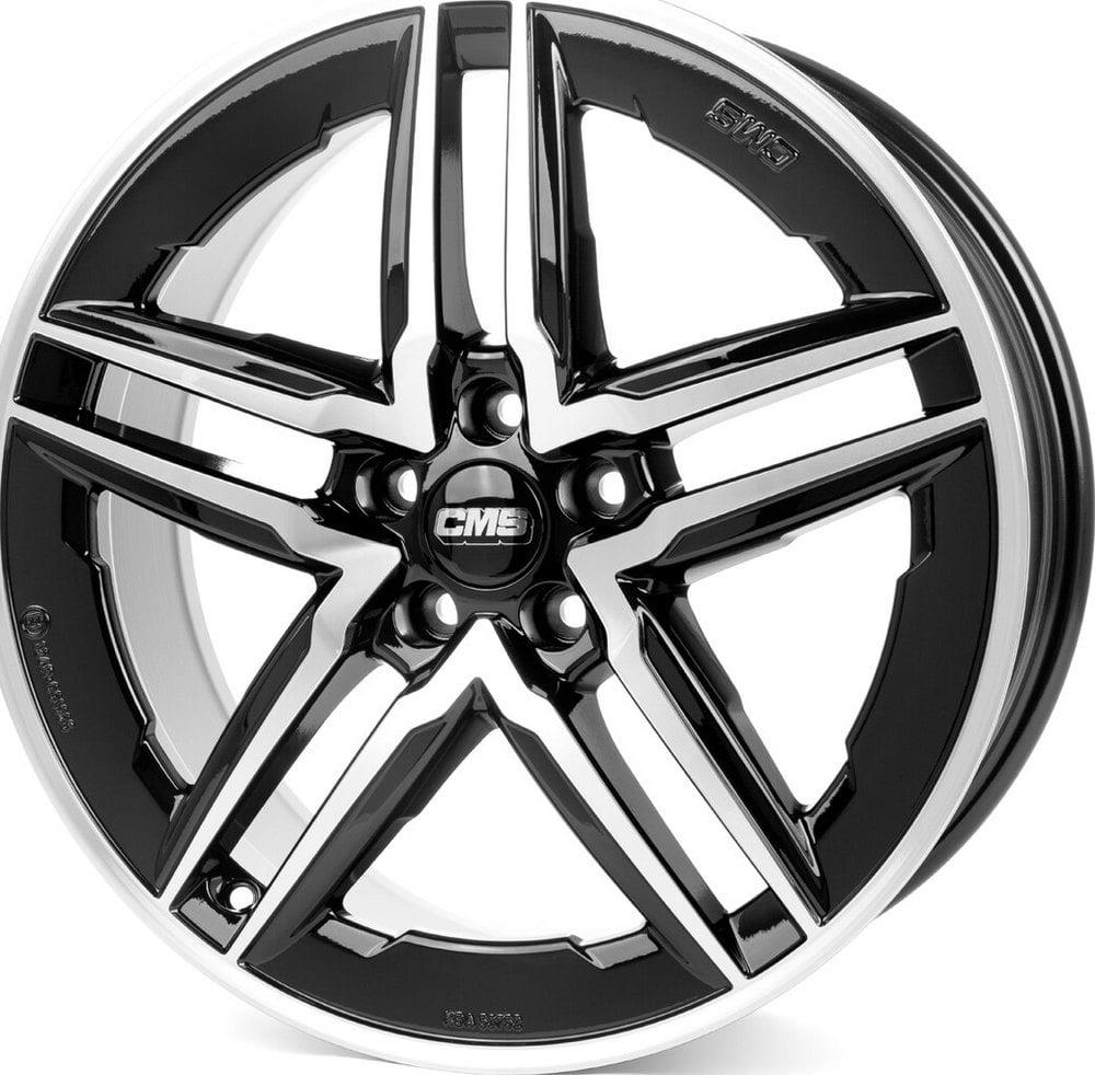 latakko-11167 CMS C29-AERO 8.5x19 5x112 ET35 CB66.6 Diamond Black Gloss - Pilt 1